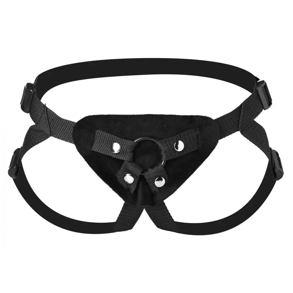Frisky Fully Adjustable Strap-On Harness In Black